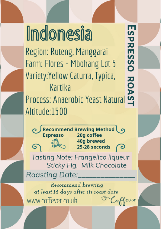 Indonesia - Espresso Roast