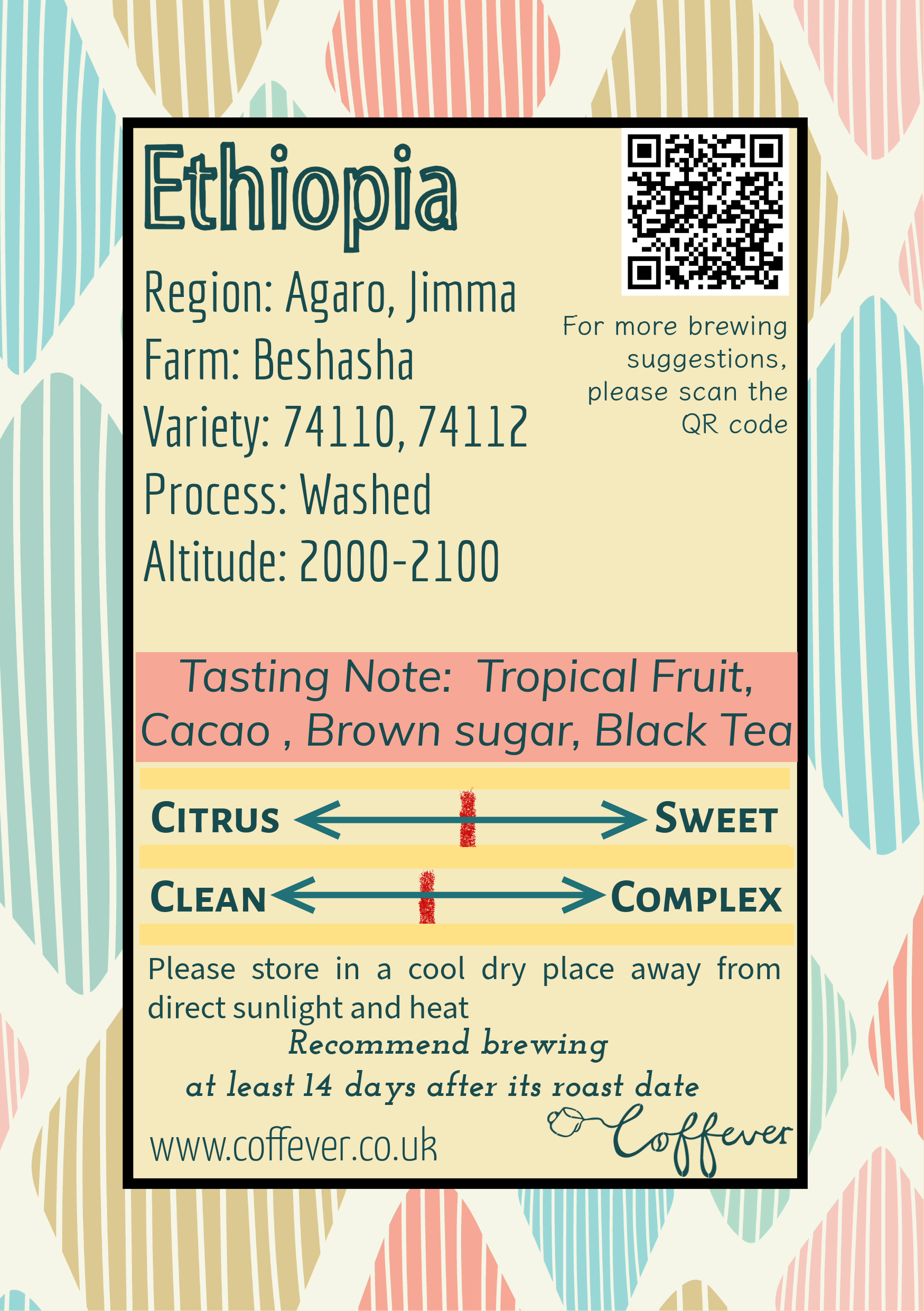 Photo of Ethiopia Beshasha Lot 4 - Filter / 250g / Whole Bean